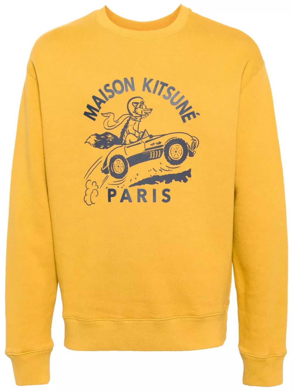 Maison Kitsune Racing Fox cotton sweatshirt Men 0113