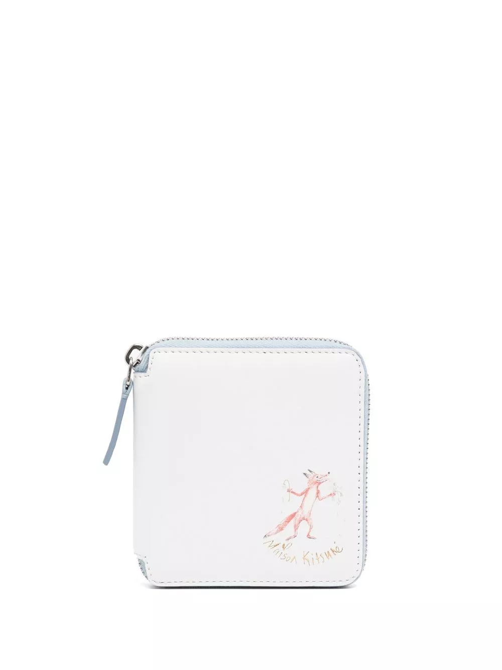 Cheap Maison Kitsune zip-around wallet Men 0127