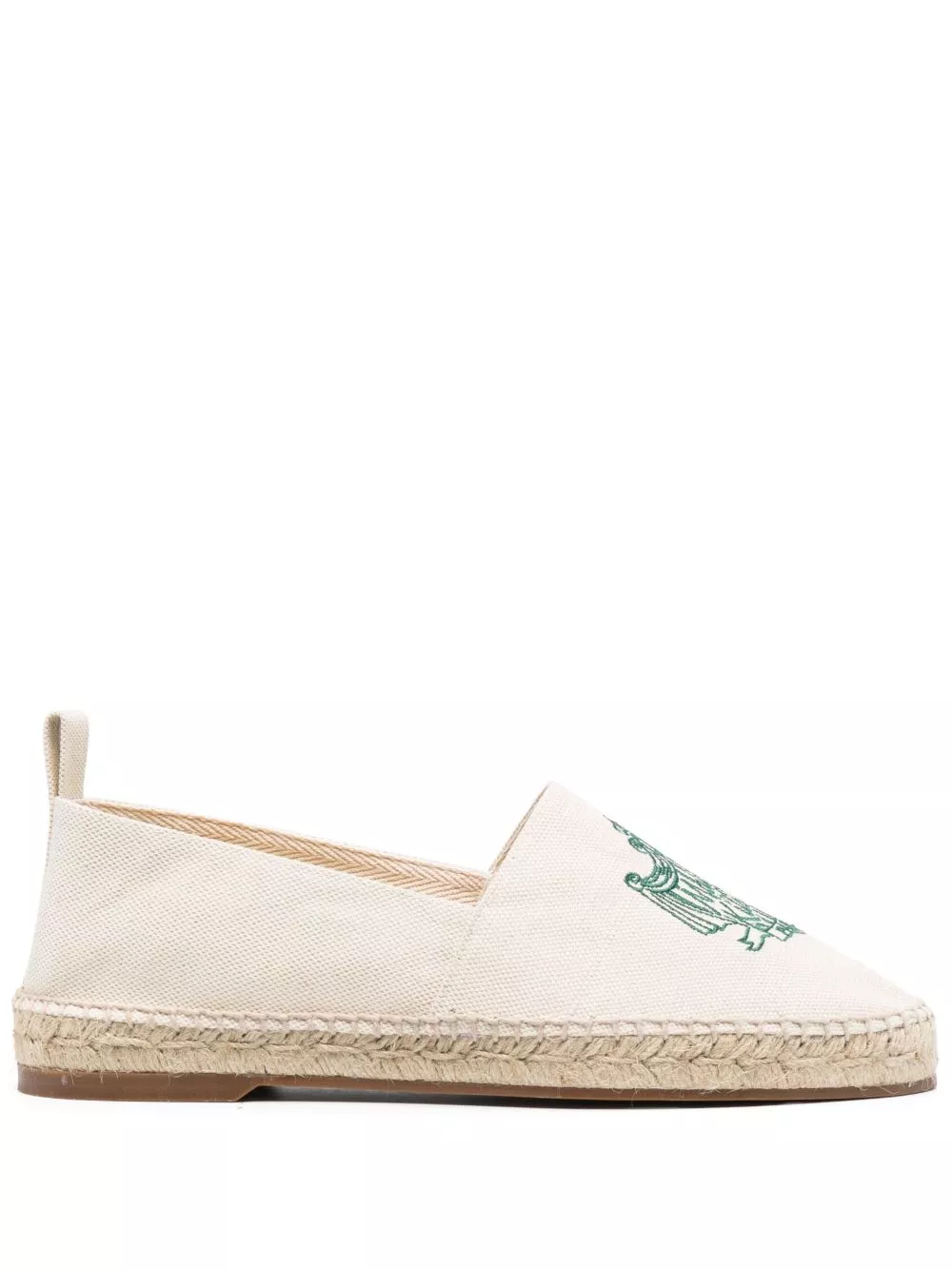 Affordable Maison Kitsune embroidered-logo espadrilles Men 0127