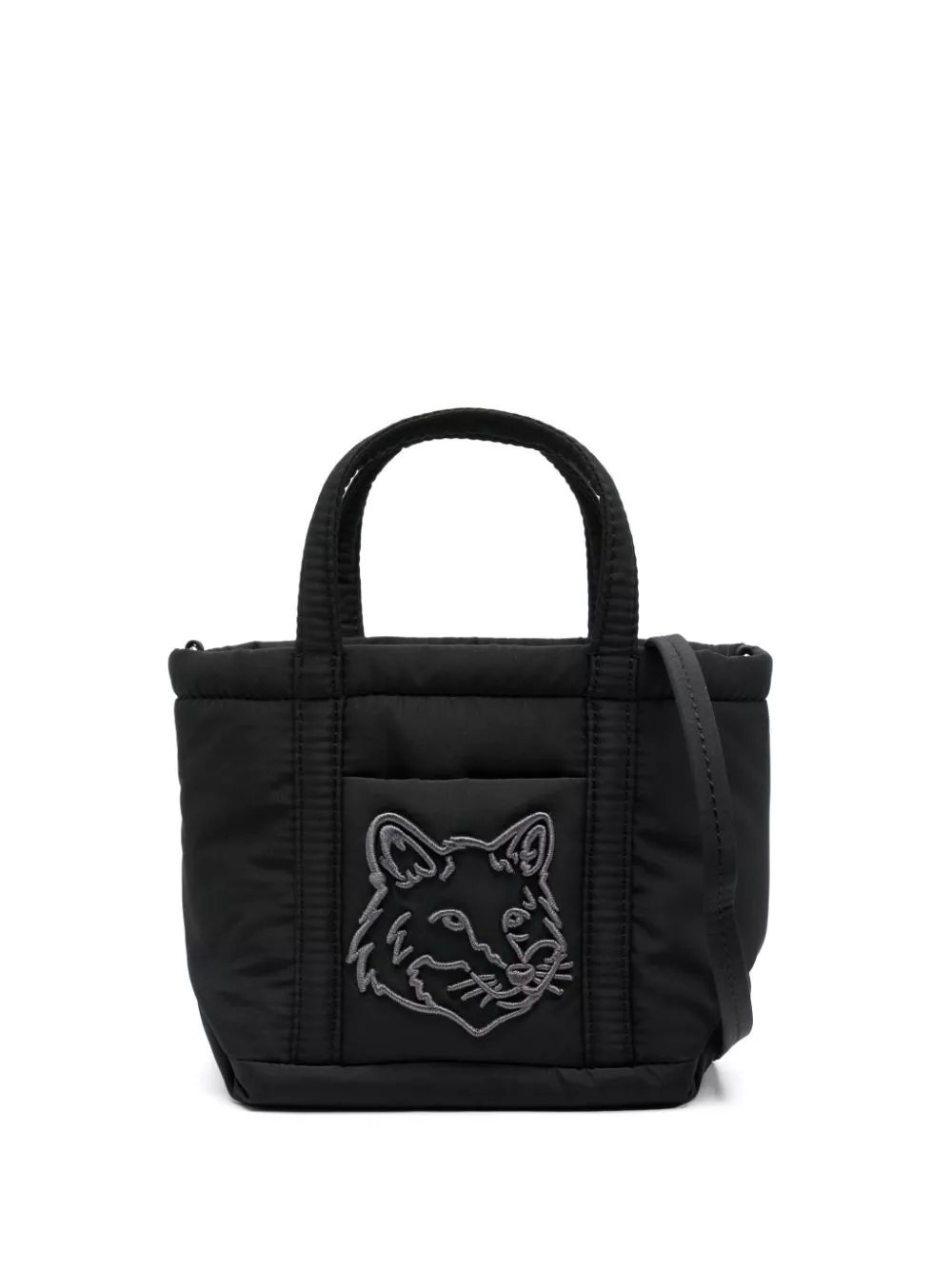 Affordable Maison Kitsune mini Fox Head tote bag Women 0131