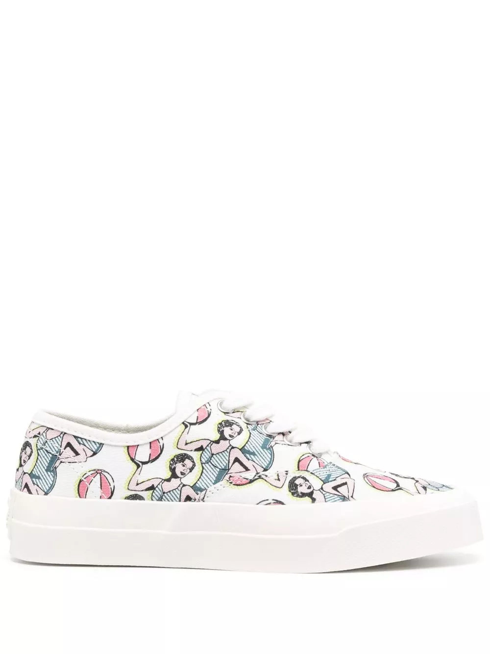 Affordable Maison Kitsune x Hotel Olympia Dancing Girls sneakers Women 0116