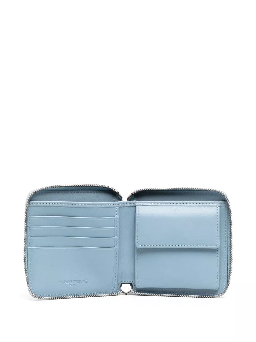 Cheap Maison Kitsune zip-around wallet Men 0127