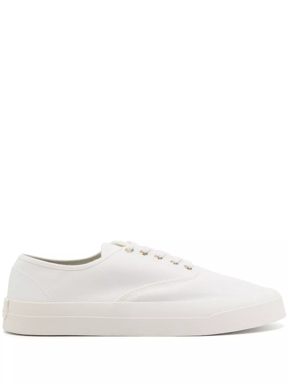 Maison Kitsune lace-up canvas sneakers Men 0114