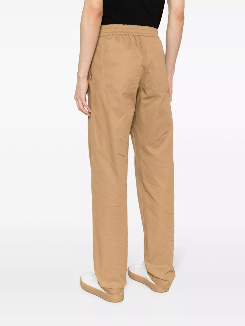 Affordable Maison Kitsune mid-rise straight-leg trousers Men 0123