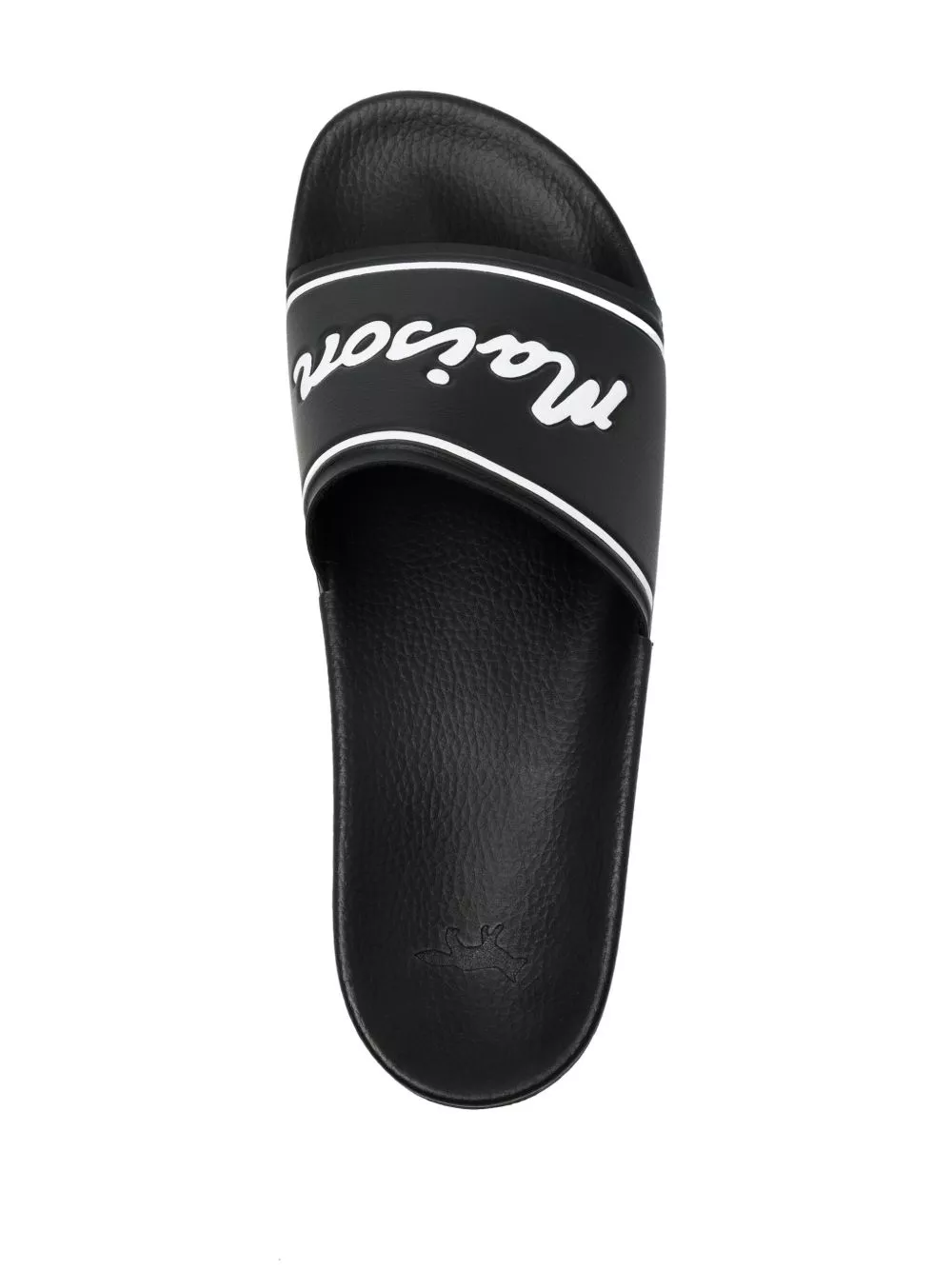 Cheap Maison Kitsune MAISON KITSUNE HANDWRITTING SLIDES Men 0127