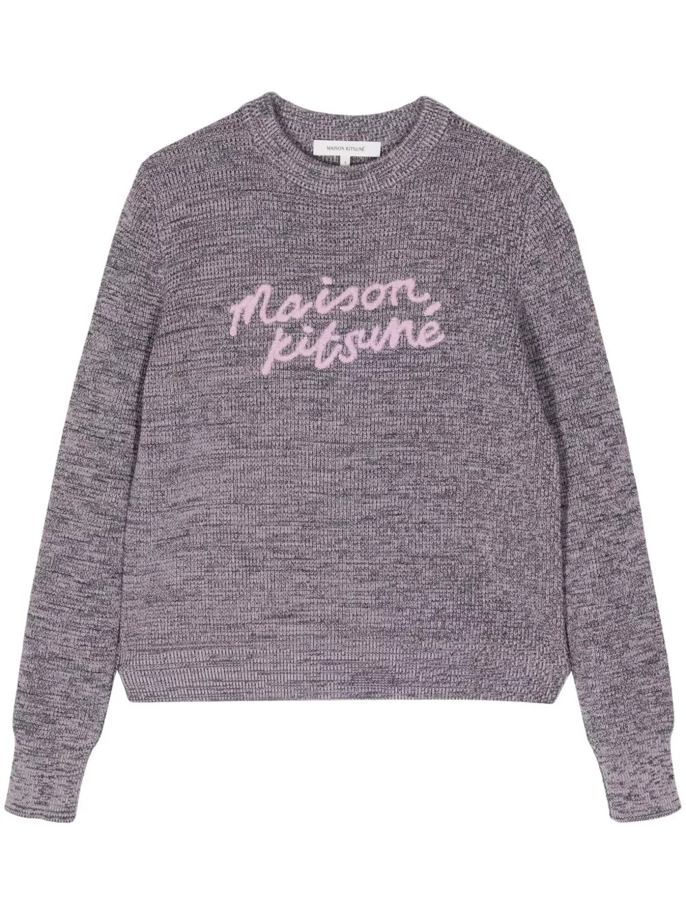 Affordable Maison Kitsune Handwriting logo-embroidered jumper Women 0128