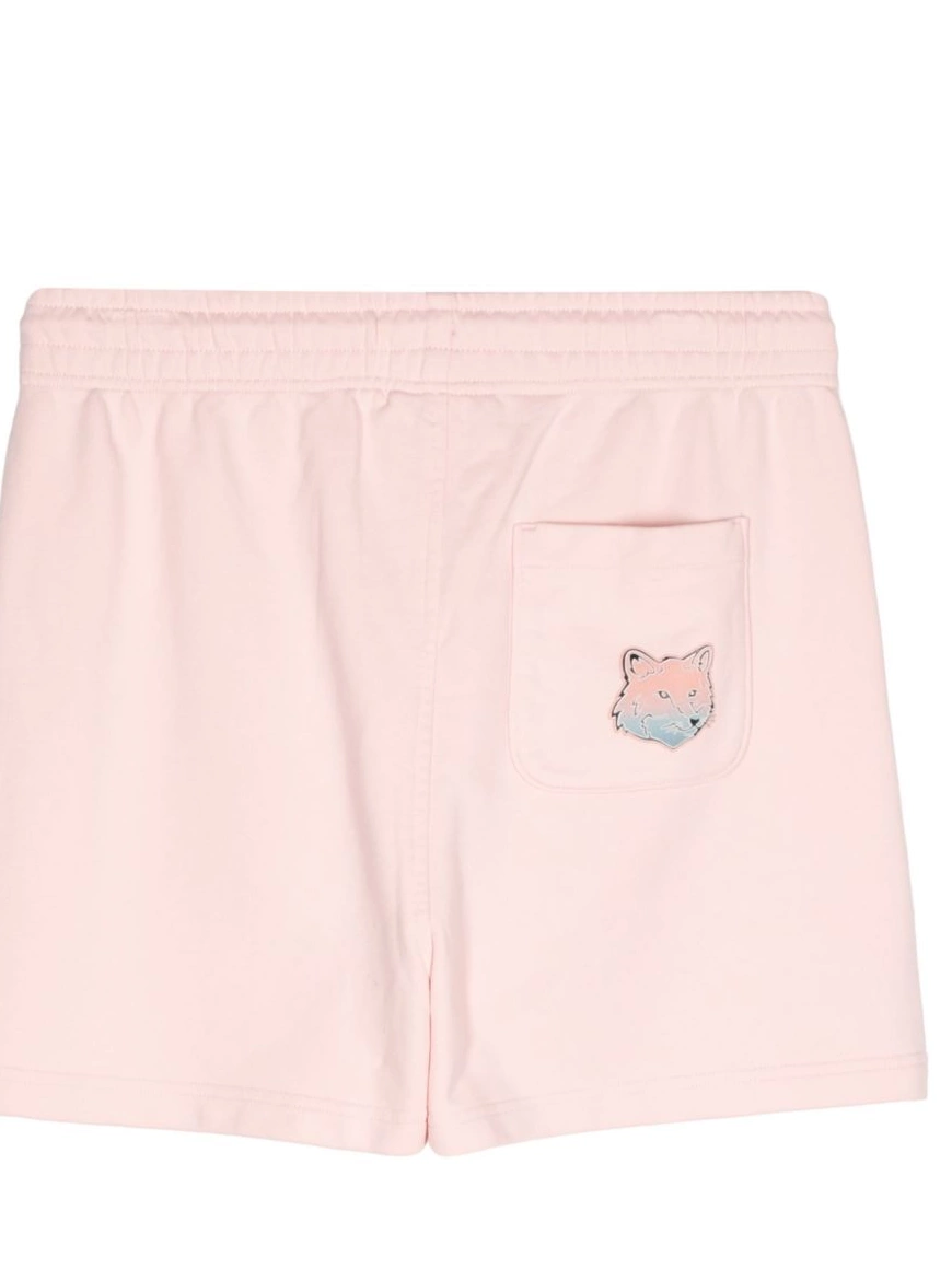 Cheap Kitsune Fox-applique Women Maison cotton shorts 0223