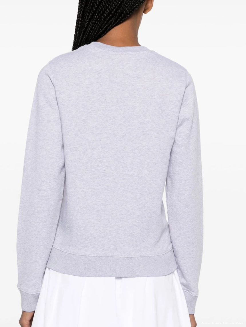 Affordable Champion Fox Maison Women cotton Kitsune sweatshirt 0225