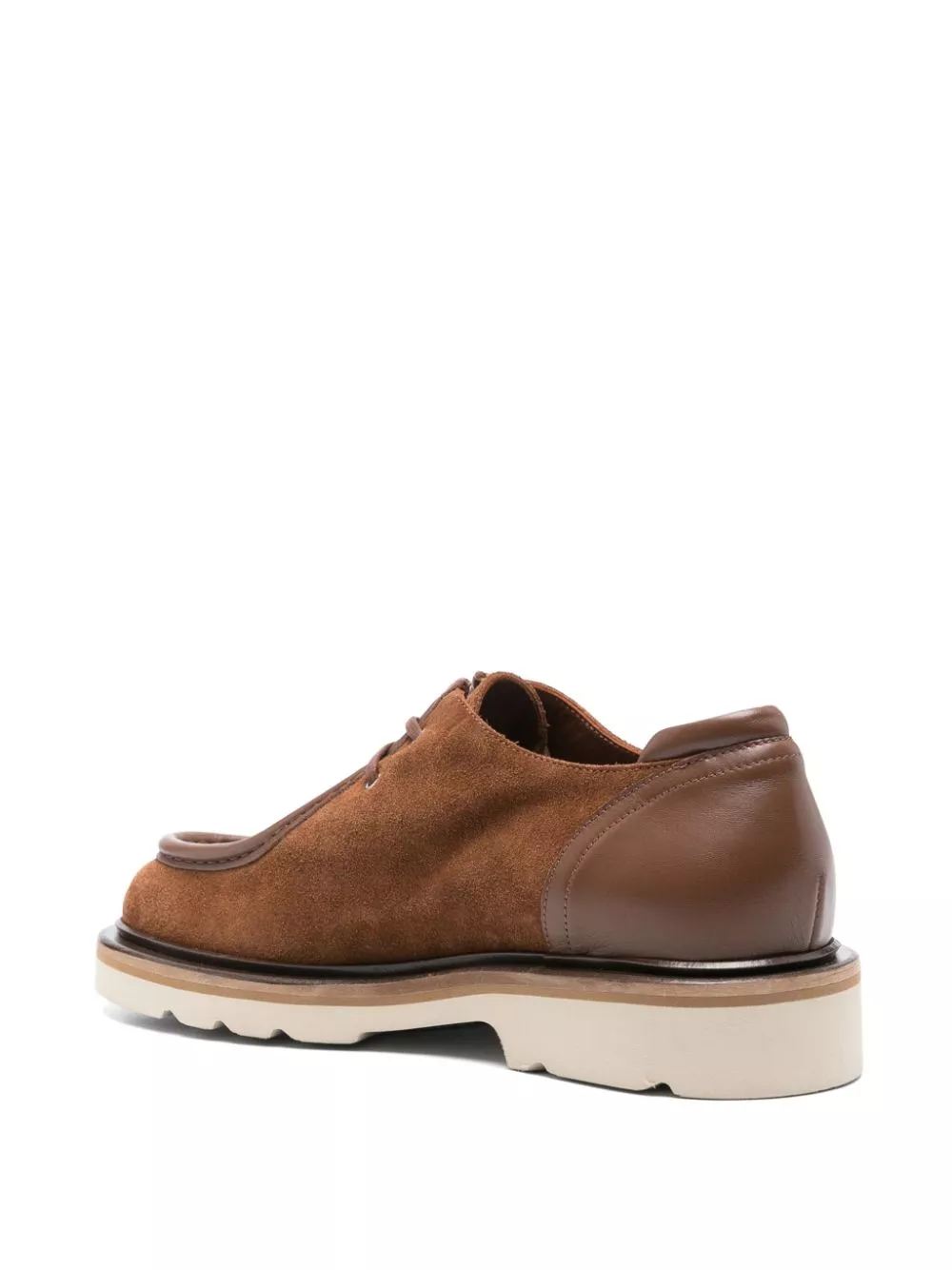 Cheap Maison Kitsune suede Derby shoes Men 0204