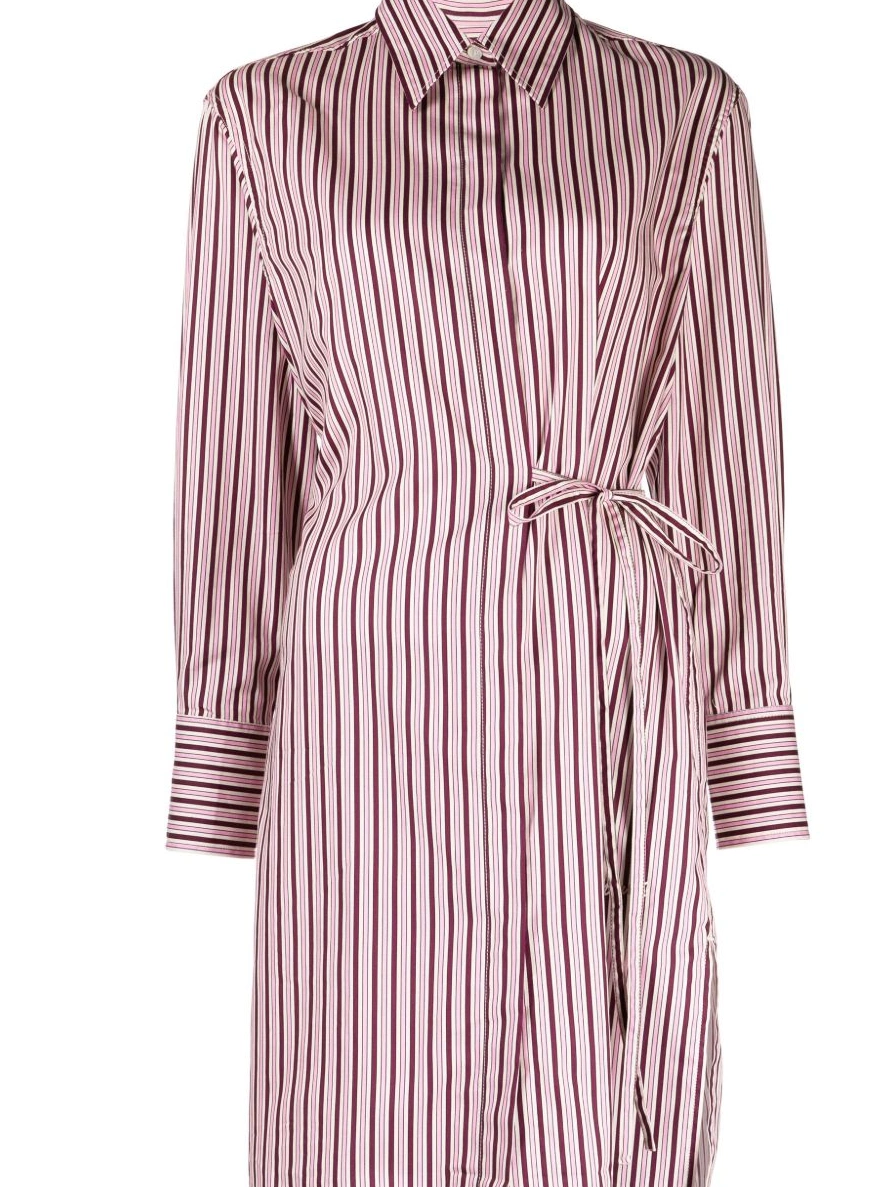 Cheap shirt minidress Women Maison Kitsune striped 0224